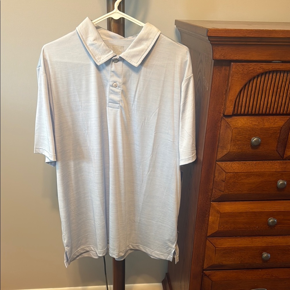 32 Degrees Blue Polo Shirt Classic Style